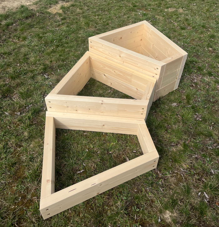 Trapézový vyvýšený záhon - Image 4